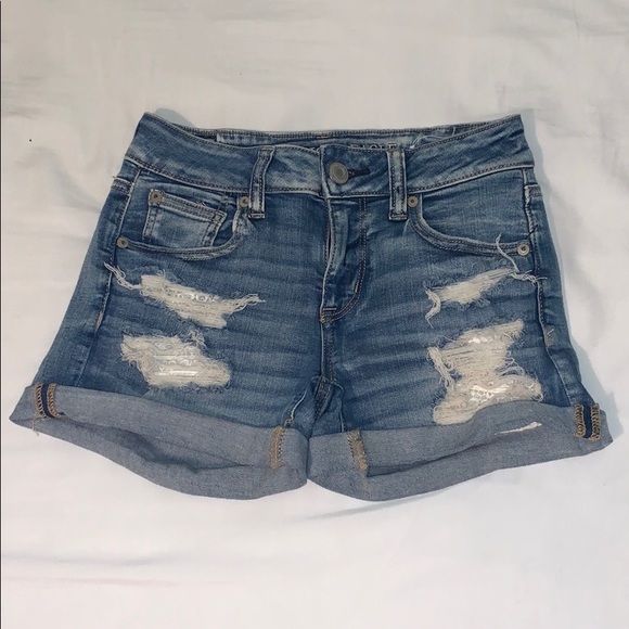 American Eagle Jean Shorts - Picture 1 of 6